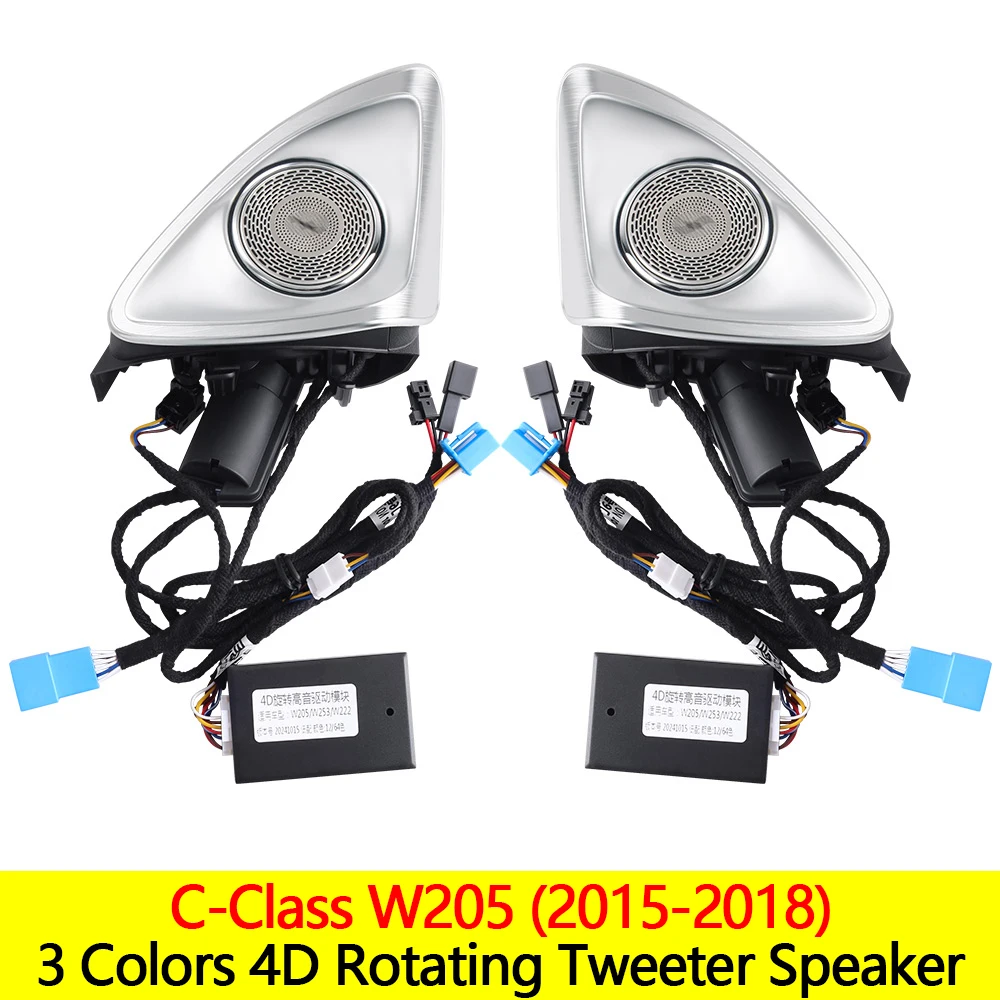3 Color Turbine Vents Ambient Light For Mercedes Benz W205 X253