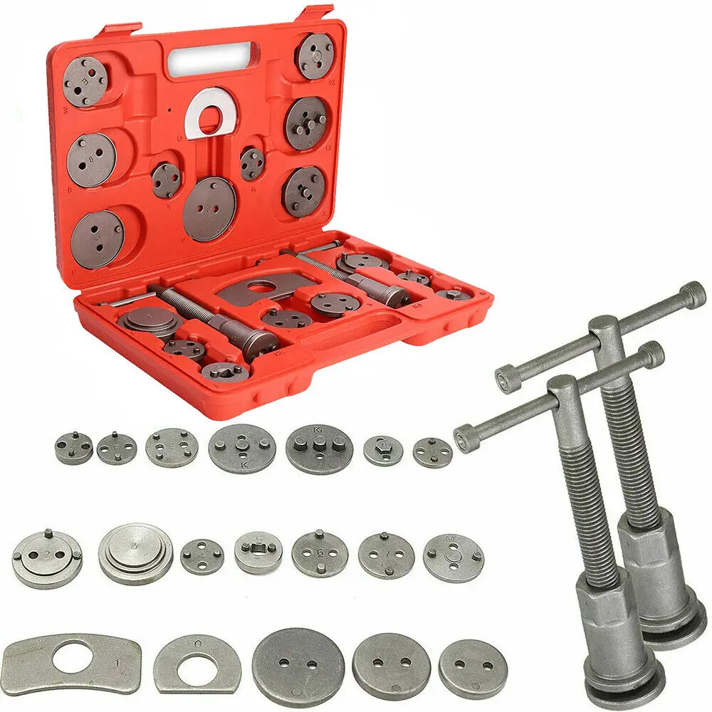 22Pcs Brake Caliper Piston Rewind Wind Back Tool Kit Disc Brake Cylinder Adjustment For VW Audi Ford BMW Car Accessories