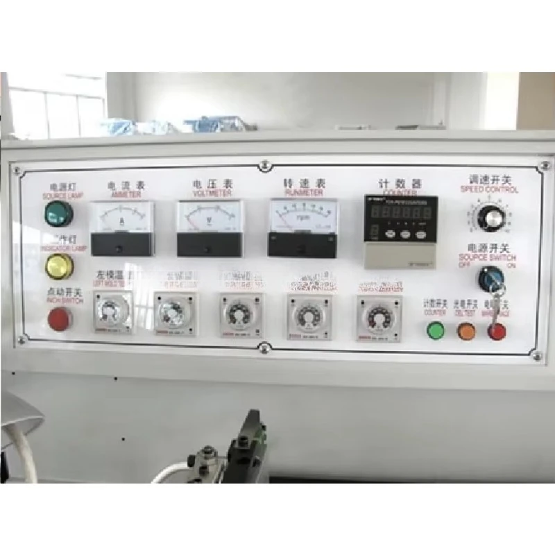 High Speed Polyester Ribbon Woven Label Cutting and Folding Machine with Hot and Cold Cutting Knife