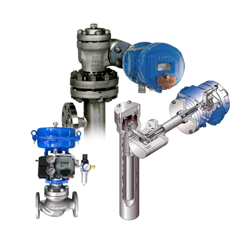 High Accuracy Smart Level Controller Masoneilan 12400 Series 12420-51 Digital Level Transmitter 4-20mA HART Price