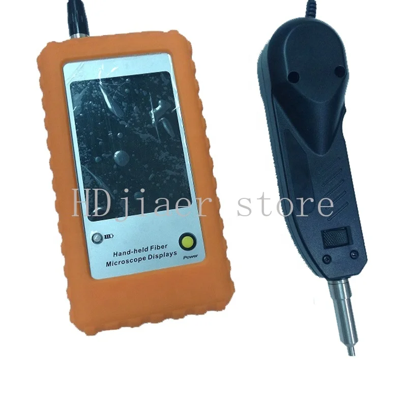 

400X Hand Held Inspection Connector End Face Detector Fiber Optic Microscope probe