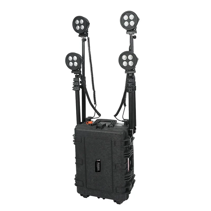 

T139 portable mobile lighting system, rescue site investigation, flood control and repair, portable lighting