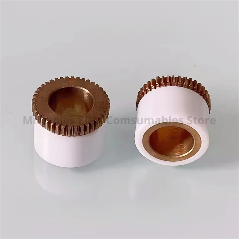 EDM Parts X053C522G51 Upper Ceramic Pinch Roller Set M461 Feed Roller Upper Gear Type For DWC-Series Wire Cut EDM Machine