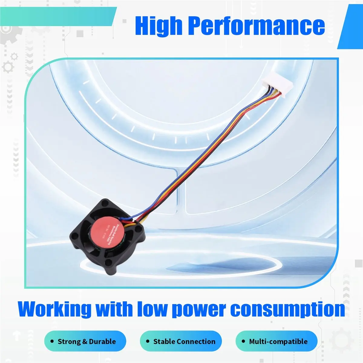 [VALUE PACK]Hotend Cooling Fan for A1 A1 Mini with Cable Rapid 2510 5V Cooling Fan for A1 Mini 3D Printer Parts