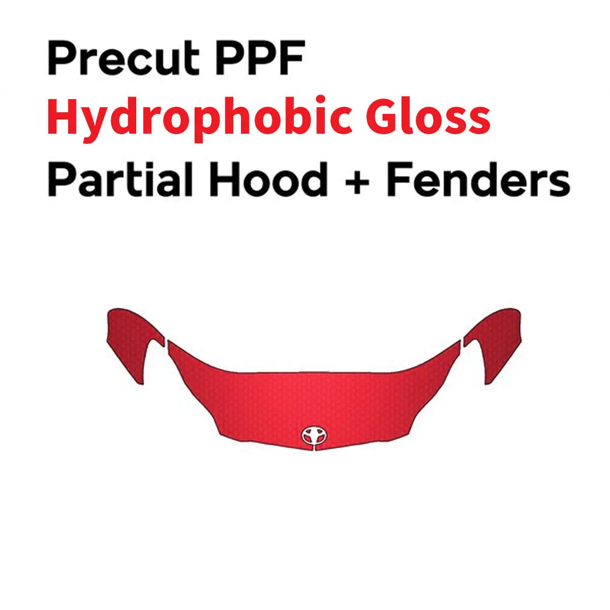 

Partial Hood Fenders Mirrors PreCut PPF Paint Protection Film Clear Bra for Toyota Matrix Sport XRS 2009-2013