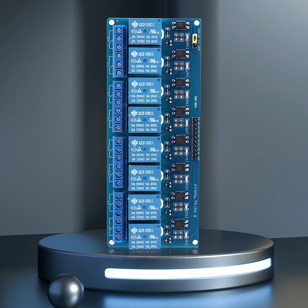 5 فولت 12 فولت 24 فولت وحدة إخراج التتابع دعم لوحة مرحل الزناد عالية أو منخفضة المستوى مع مكونات إلكترونية عزل Optocoupler #1