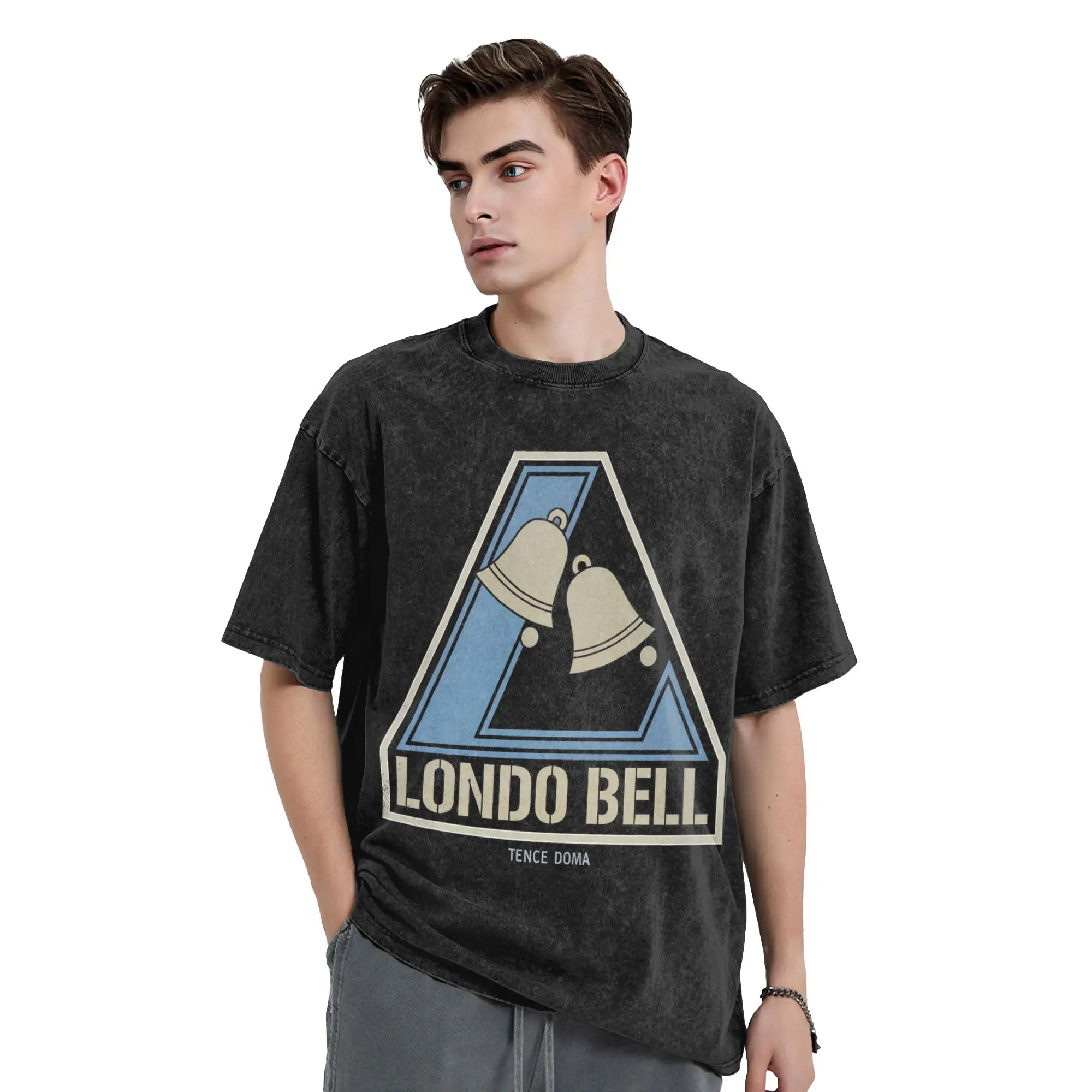 COSPA Gundam UC Londo Bell T Shirt  Novelty T Shirts Short-Sleeve Awesome Tshirt Summer Casual Crew Neck Oversized Tees