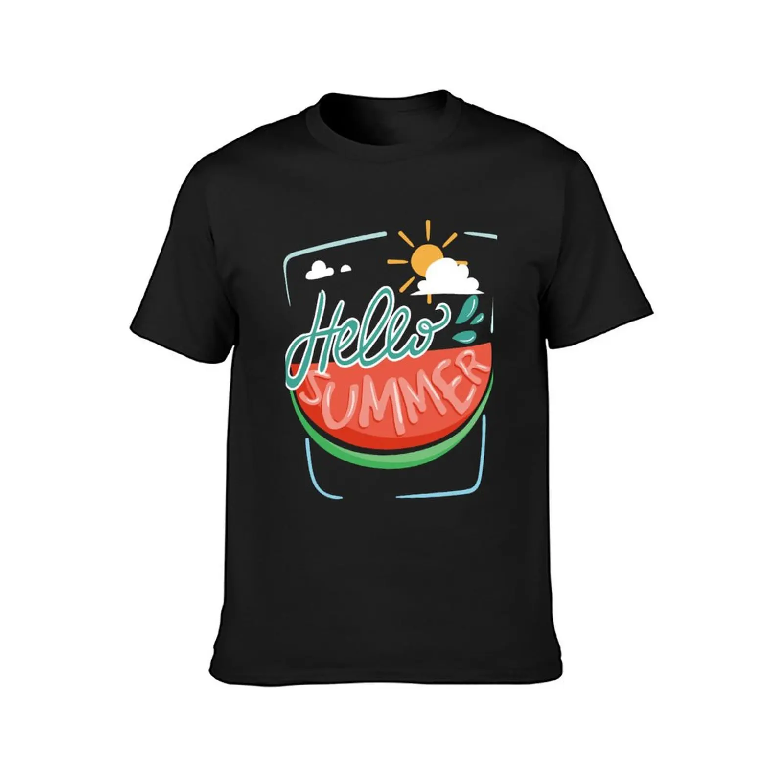 summer watermelon T-Shirt customs design your own shirts graphic tees oversizeds boys whites mens t shirts pack