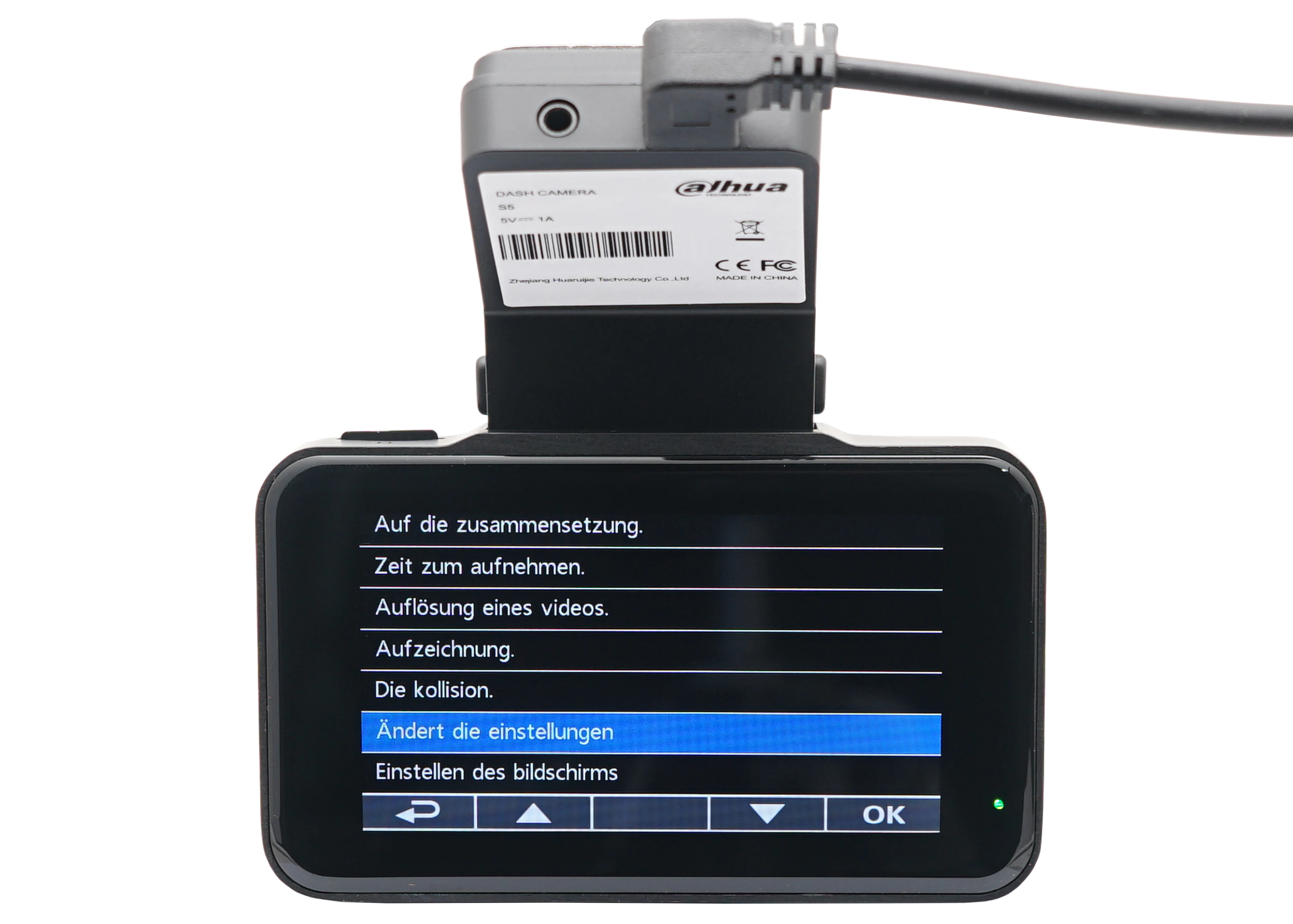 Dahua S5 8MP 4K HDR Dashcam Autokamera S5, GPS, F2.2 Große Blende, Parküberwachung, WiFi-Telefon-Nachtsicht-Algorithmus, G-Sensor – Detail 11