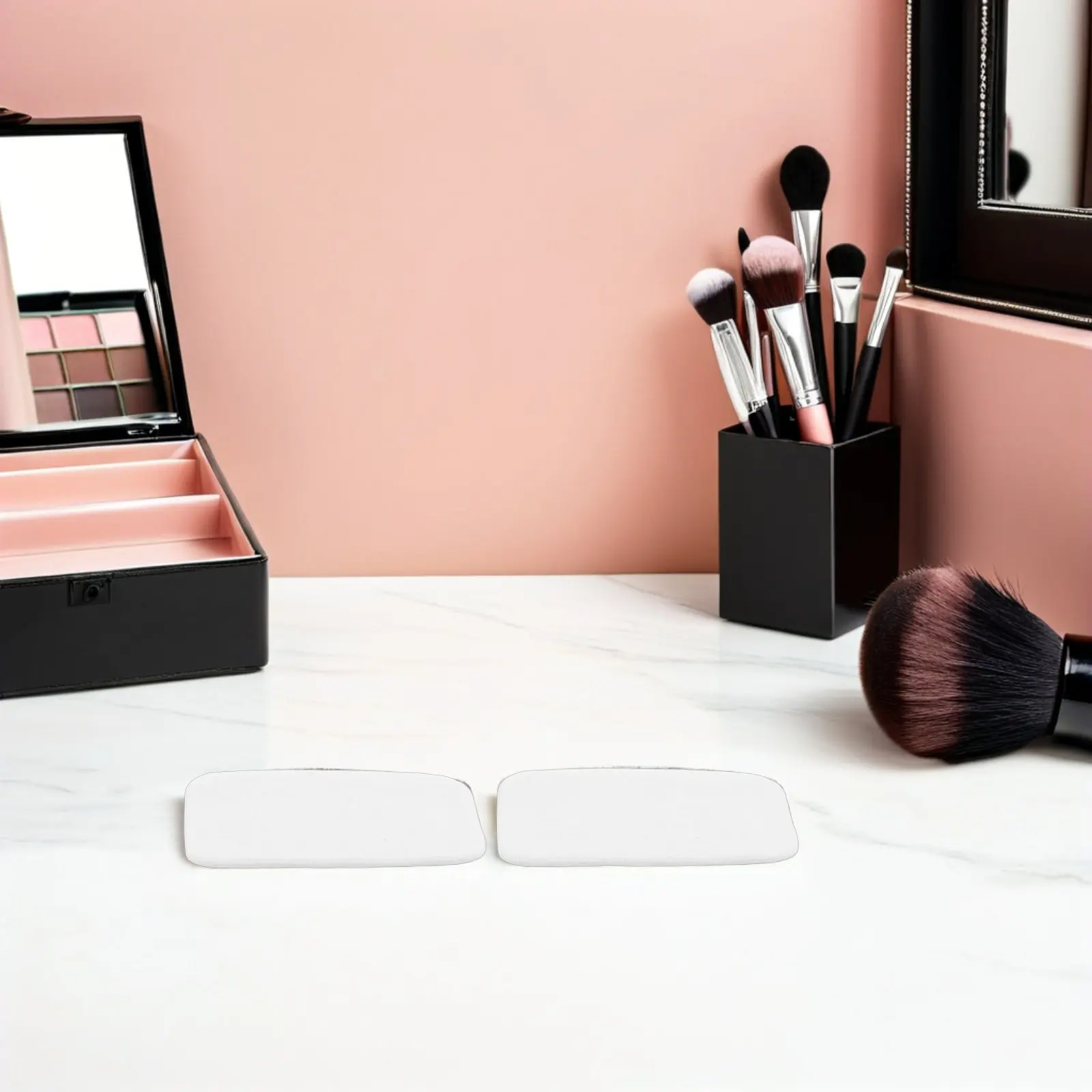 8Pcs Makeup Puff Super Soft PU Thin Loose Powder Applicator Rectangular Foundation Makeup Tool Lightweight for Face Oil