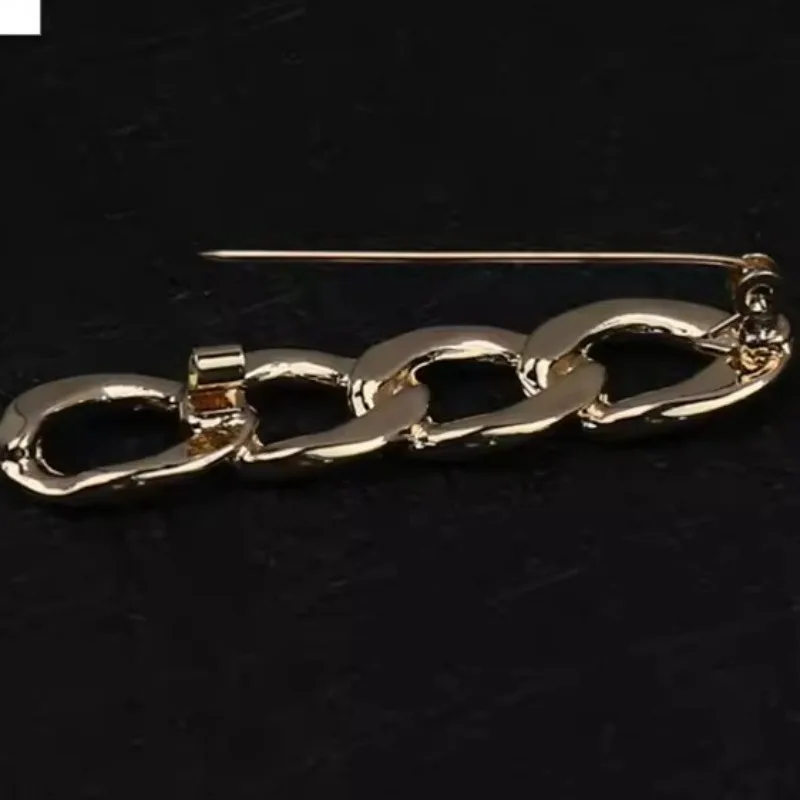 Alloy Chain Brooches Buckle Tighten Waist Clothes Pins Reduce Waist Circumference Parts Beautify Clothes Trousers Accessories