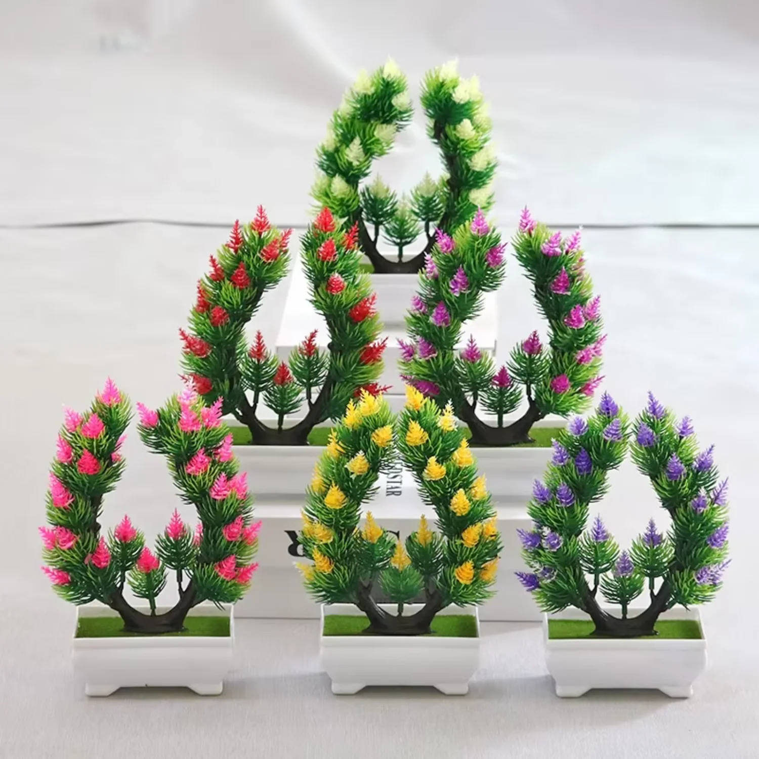 

Скандинавские искусственные цветы для внутреннего декора - Искусственные цветочные горшечные растения для украшения комнаты и стола - Идеи искусственных цветов, сетки для волос