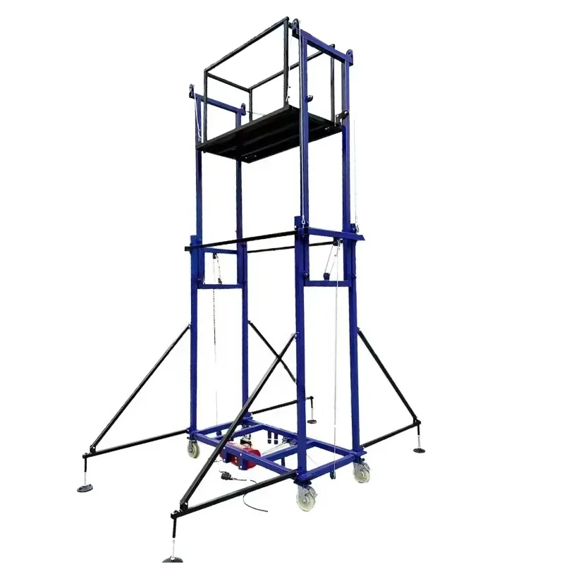 Lifting platform platform cargo lift 500kg electric scaffolding