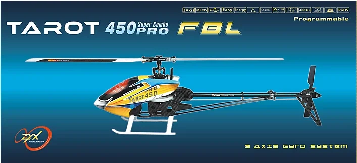 TAROT 450 Flybarless 6CH 3D KIT For Align 450 PRO FBL Hubschrauber