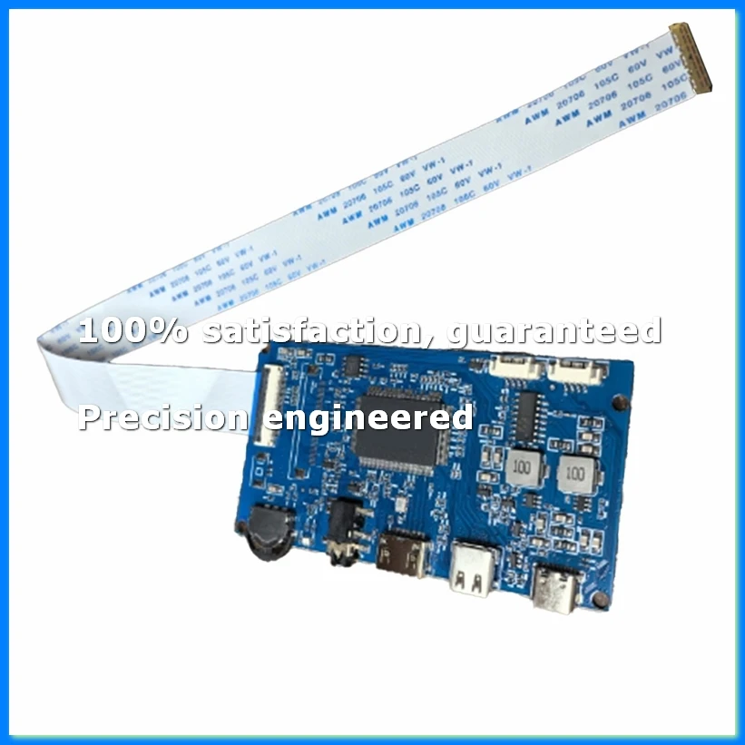 Mini -Compatible to EDP 30Pin IPS Screen LCD Driver Controller Board Monitor Laptop TYPE-C 1920x1080-BCBW