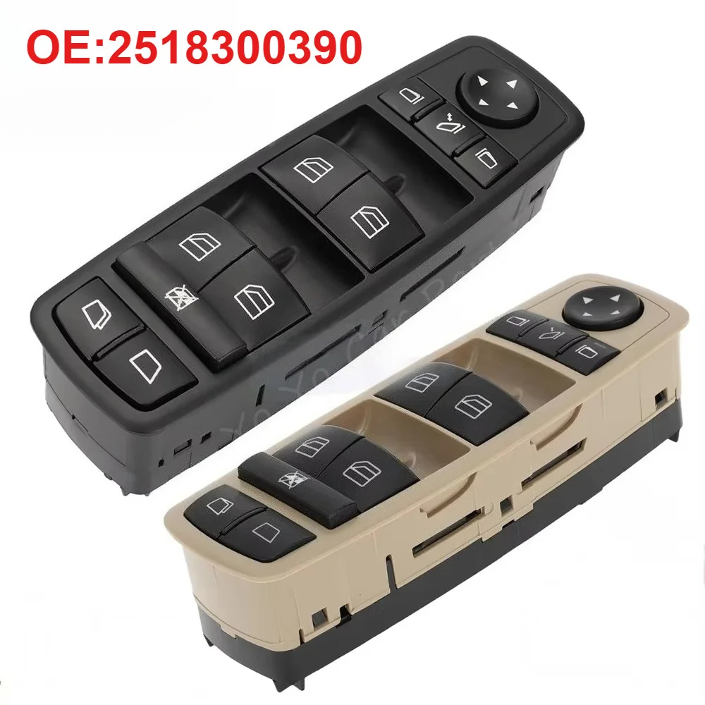 Car Accessories Electric Master Window Control Switch Button for Mercedes-Benz GL R Class ML350 W251 X164 GL450 R350 2518300390