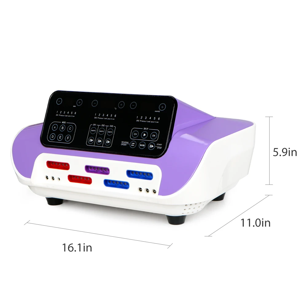 pressotherapy lymphatic massage machine full body lymphatic machine Pump Leg Wraps Foot Ankles Socks Detoxification