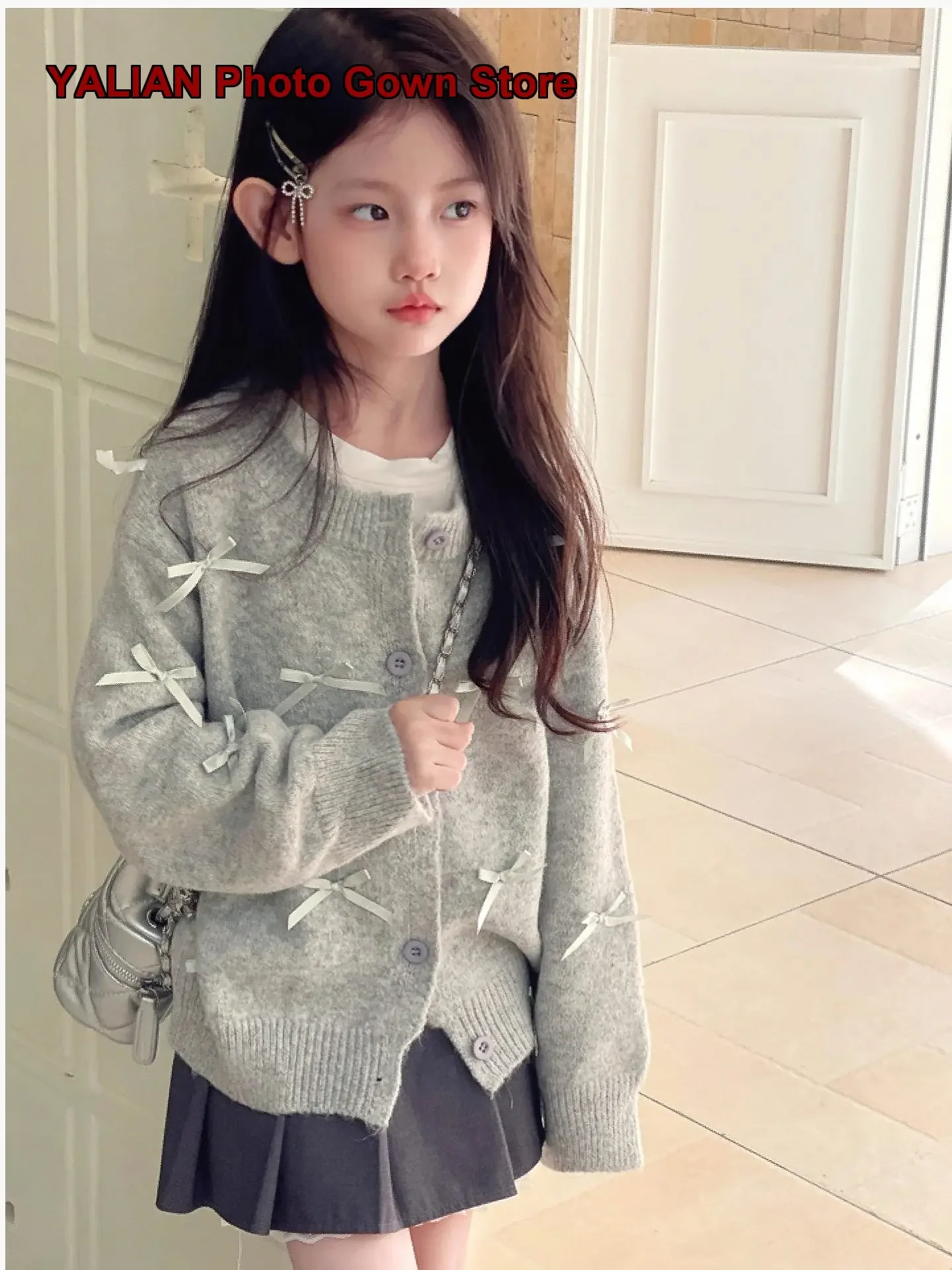 Girls Knit Base Layer Top Kids Winter Turtleneck Knit Top Solid Color Warm Stylish Outfit Older Kids