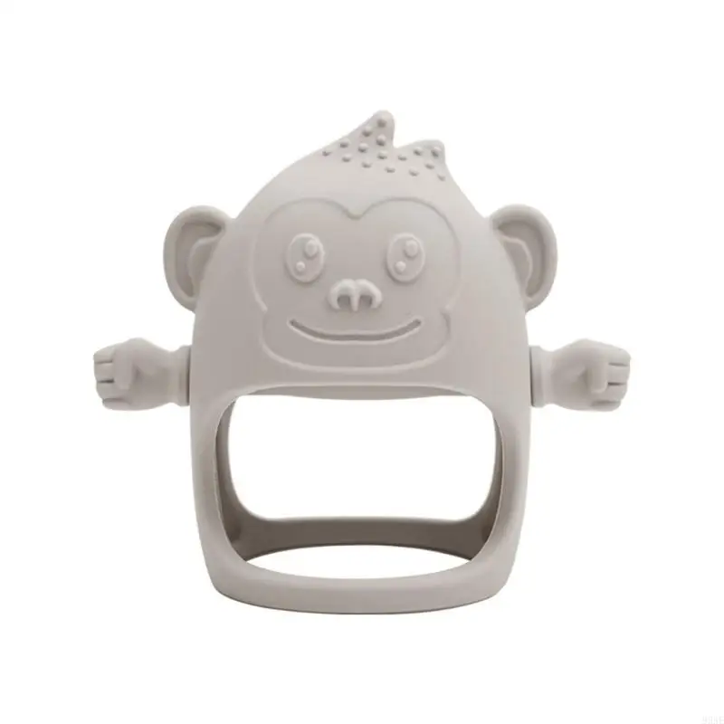 

95AE Baby Silicone Teether Glove Kid Teething Toy Newborn Teeth Development Tool
