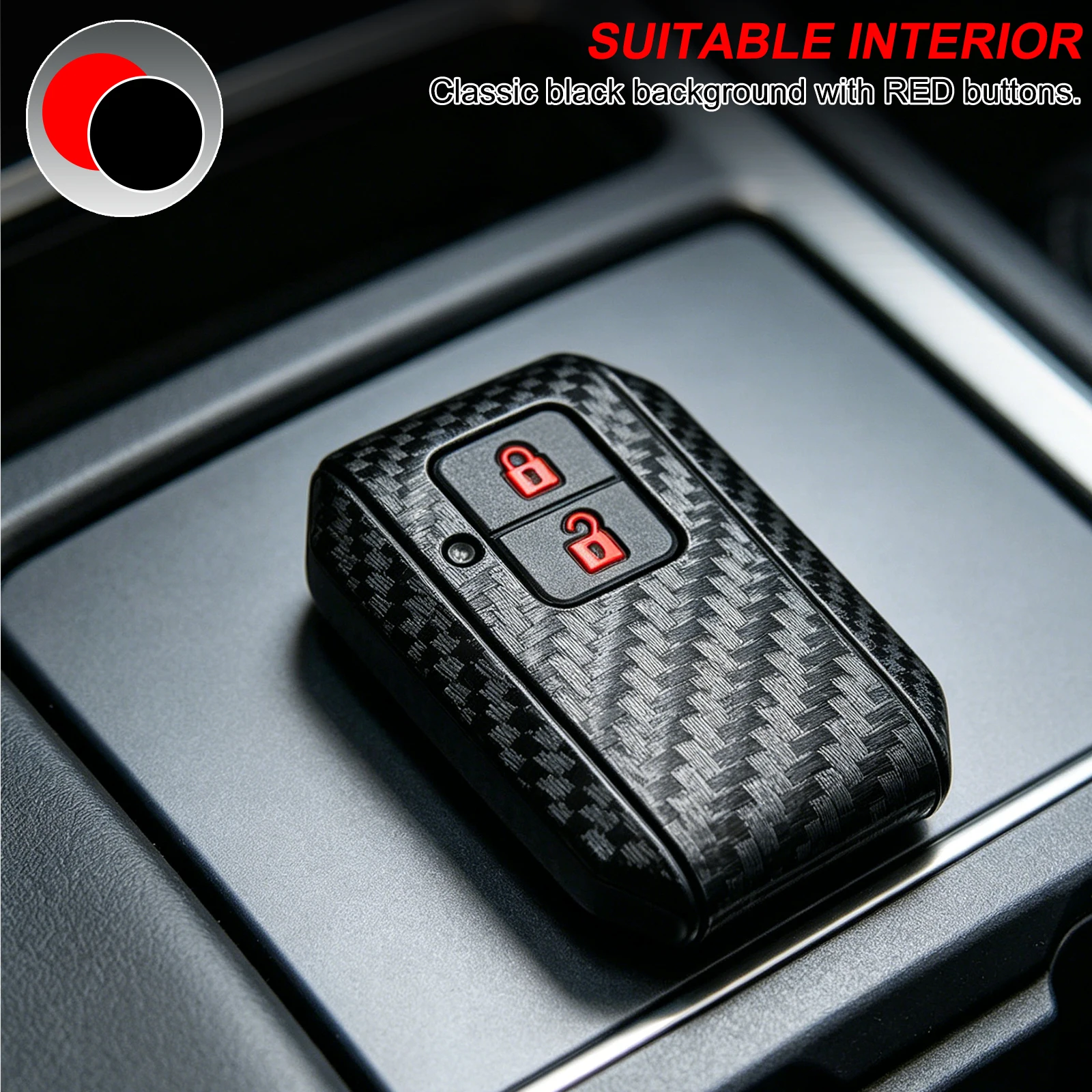 For Suzuki Ignis Jimney XL7 Ertiga Swift 2024 2023 Remote Key Cover Case Shell Holder 2 Button Silicone Interior Accessories