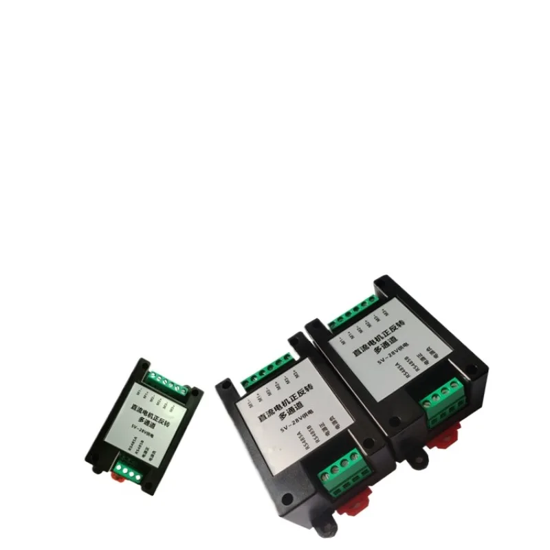RS485 Serial DC Motor Driver Controller Multi-channel Brushed Motor Forward Reverse Overload Protection Speed Regulator