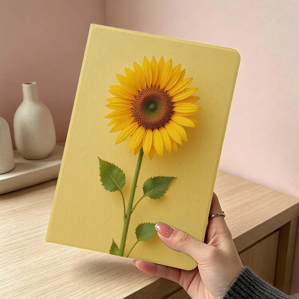 Blooming Floral Pattern For Xiaomi Redmi Mi Pad 8 7 6 5 4 2 SE K Pro Max Ultra Poco Pad Foldable Tablet Case Soft