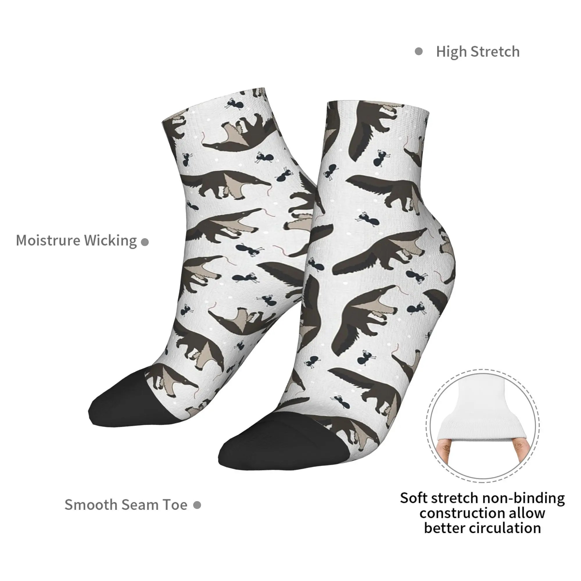 جميع المواسم العملاقة النمل والنمل في جميع أنحاء نمط الجوارب الرياضية الأوسط أنبوب الجوارب جوارب الموضة الناعمة للرجال والنساء