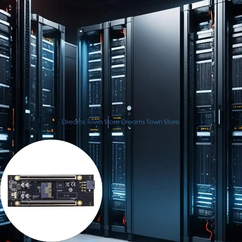 adaptador bifurcación PCIe .0 HX6A admite tarjetas video y almacenamiento NVMe