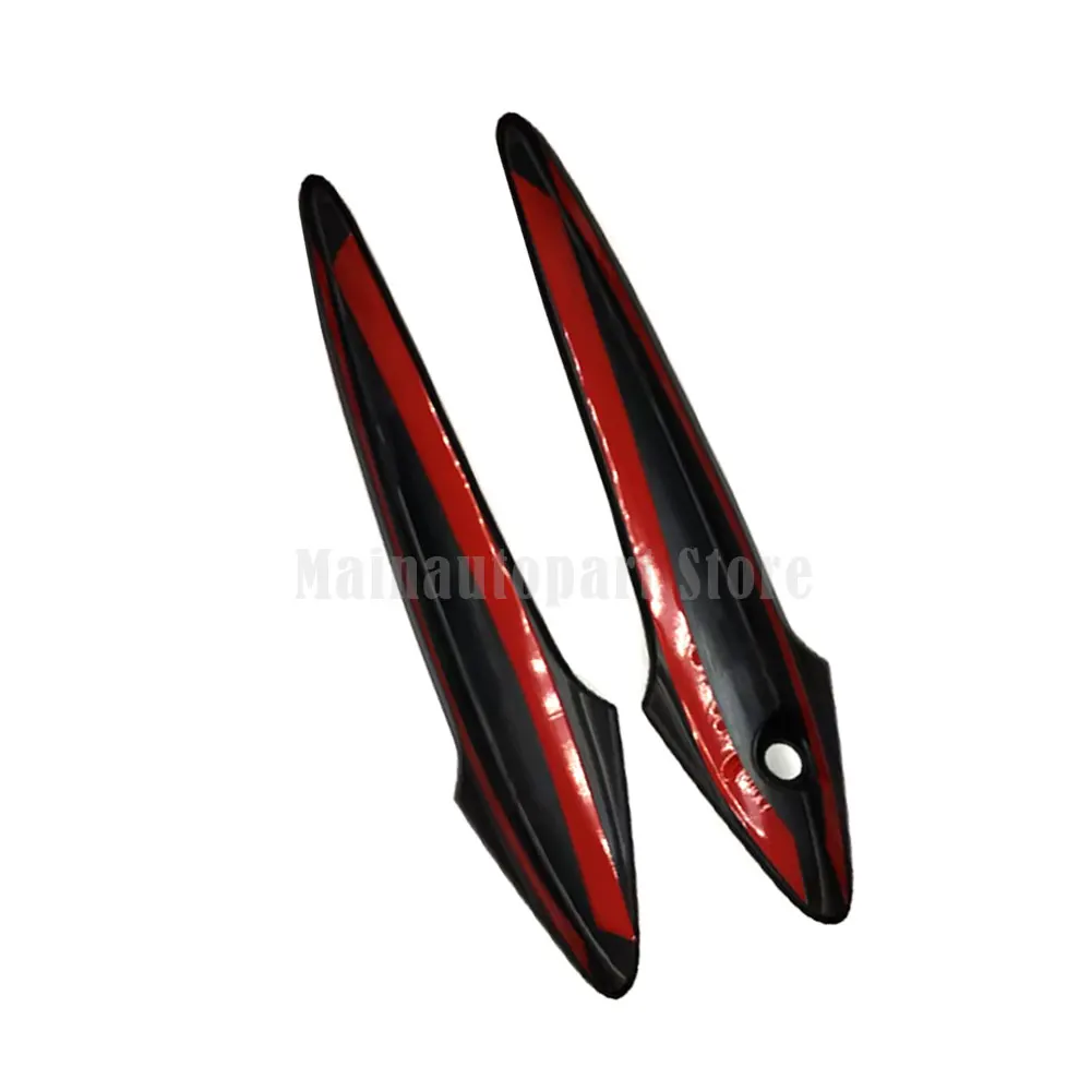 Black Door Handles With 1 key hole Door Door Handles Gloss For Civic FN2 06-11  Honda Type R MK8 FK