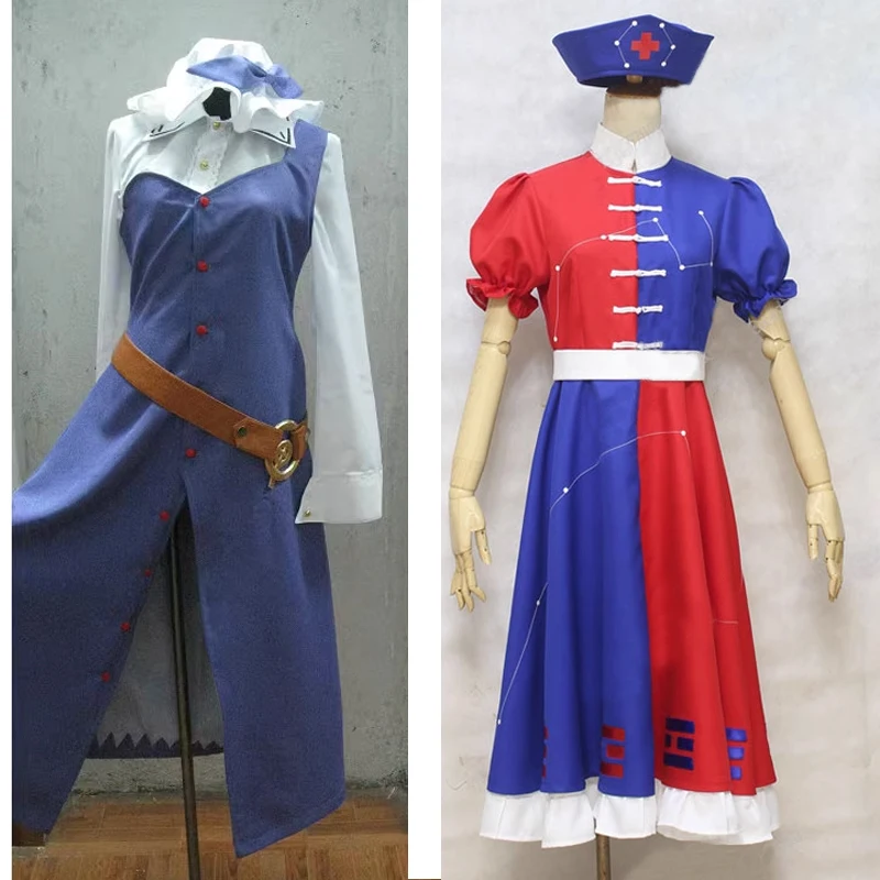 

Touhou Watatsuki no Toyohime cosplay Yagokoro Eirin Costume custom made
