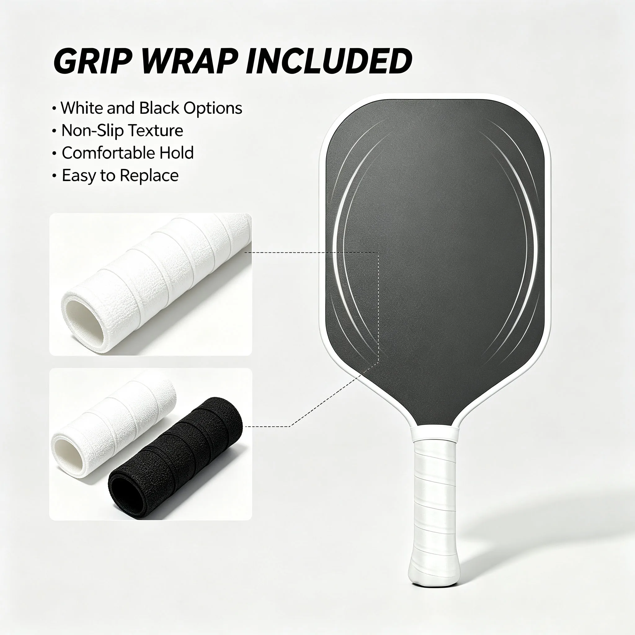 Hot‑Pressed 4th‑Gen T700 Carbon Fiber PRO Pickleball Paddle 16mm High Resilience Precise Control for Outdoor Play