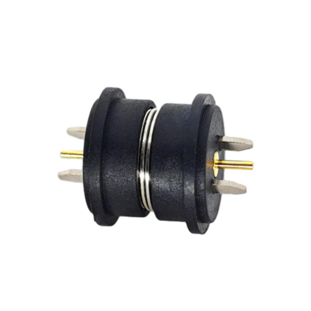 

1Pair 1Pin 7mm 3A Spring-Loaded Magnetic Pogo Pin Connector Male and Female DC Power Charge Probe Magnetic Pogo Pin Connector