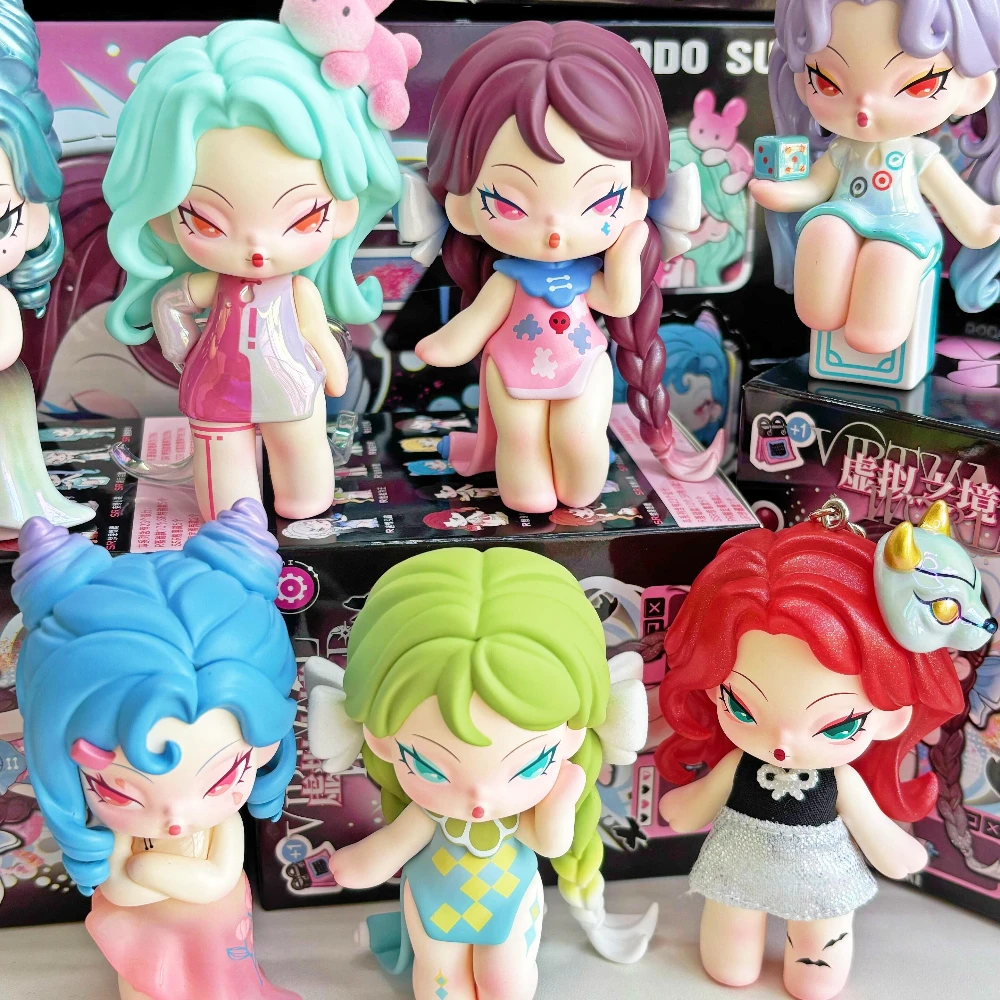 

DODOSUGAR NAMI Virtual World Blind Box Mystery Box Kawaii Action Figure Anime Doll Surprise Bag Desktop Ornament Cute Gifts Toys