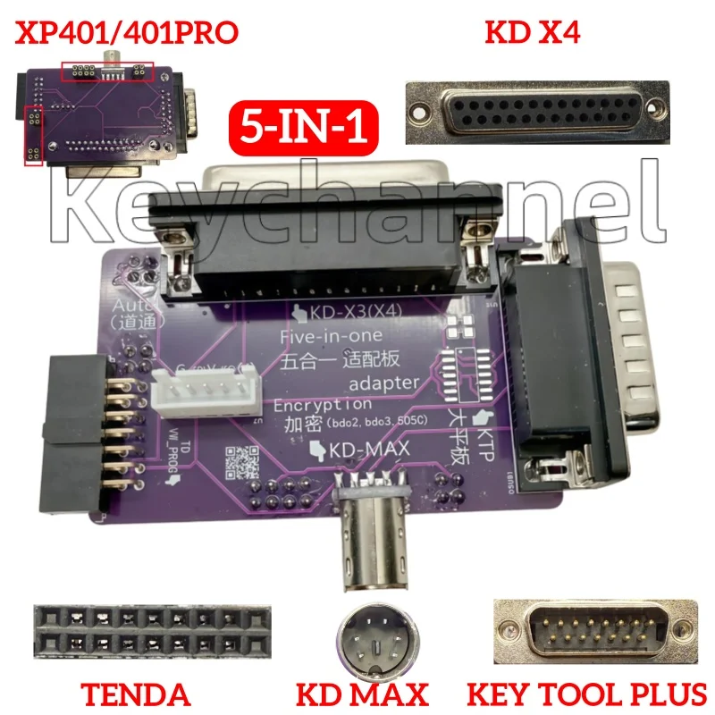 BDC2 BDC3 Encrypted Key Copy Adapter MQB49 5C 5D Key Adapter for IM508 IM608 KEY TOOL PLUS KD MAX KD X4 for BMW Vag Key Copy view 2