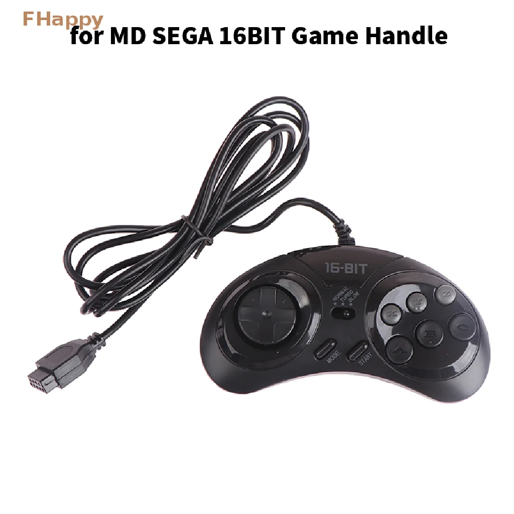 

1Pc Highquality For MD SEGA Gamepads 16bit Genesis Game Controller Joypad Wired Controller Pad Gamepad Game Accessories