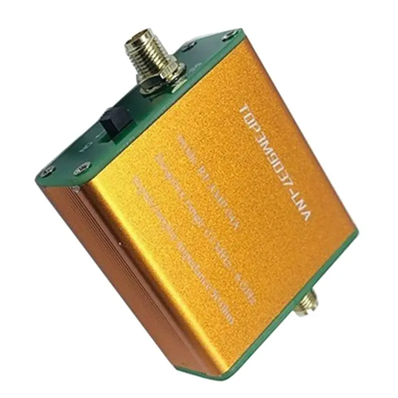 ABZZ-Portable Multifunction Full Band Low Noise Amplifier 100K-6Ghz Preamplifier Radio Antenna Amplifier Durable