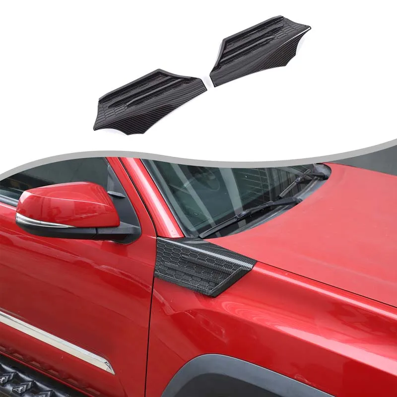 

Для Toyota Takuma 2016-2019 Foliar верхняя декоративная крышка, украшение спойлера, автомобильные внешние аксессуары, углеродное волокно