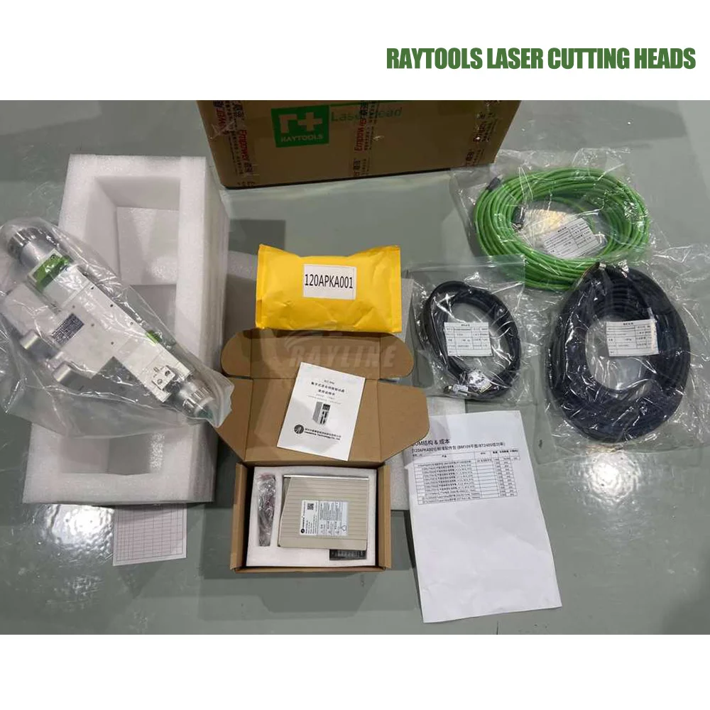 Original Raytools BM110 BM111 BM109 3000W BM06K 6000W Fiber Laser Cutting Head Auto Focus 3D Pipe Cutting 2D Flat Cutting