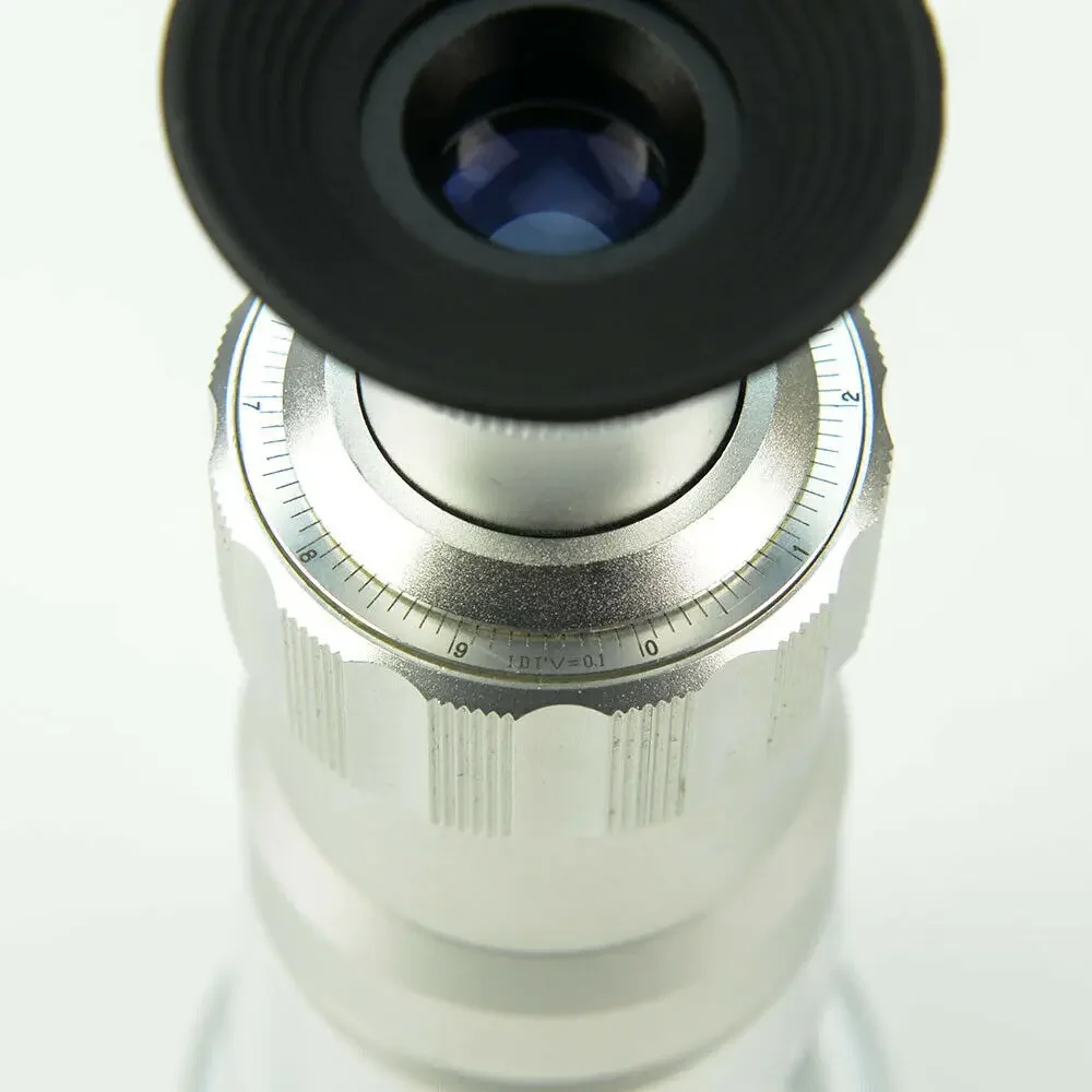 Limited Offer Jewelry Appraisal Evaluation 0.01mm Measuring Net 100X LED Pocket Microscope