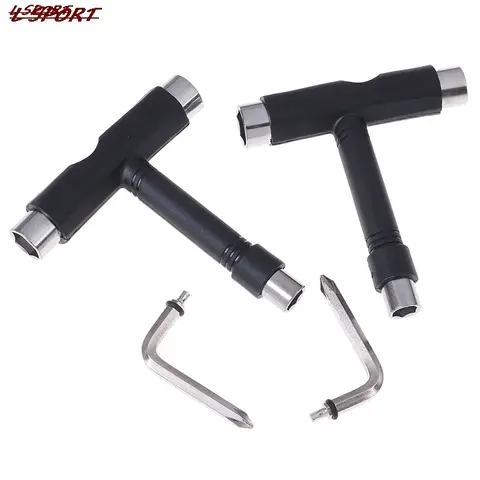 1pcs Skateboard Roller Skate T Tool MultiFunction All In One Wrench High Qulity Repair Tool New Hot Sale