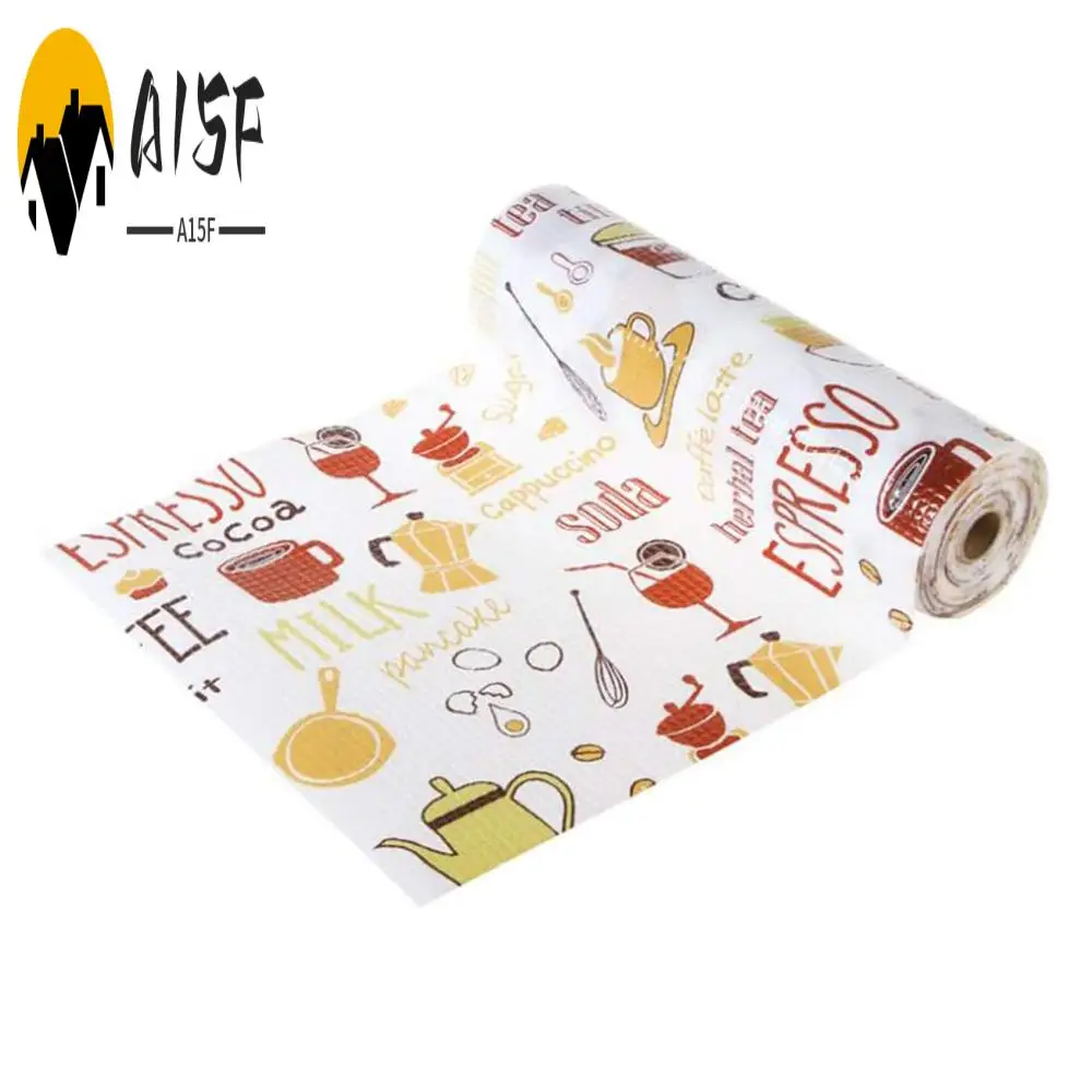 

A15F-Multi-Function Drawer Shelf Liner Foam Paper For Kitchen Cabinets,Refrigerator,Drawers,Cabinets(12 X 196Inch)