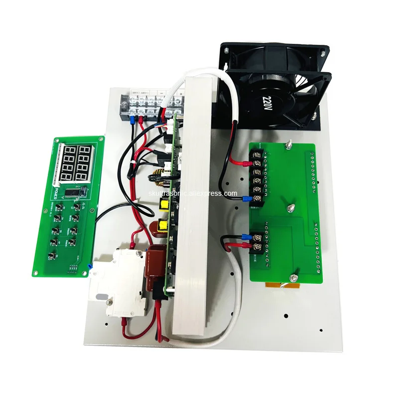 20 كيلو هرتز 25 كيلو هرتز 28 كيلو هرتز 40 كيلو هرتز بالموجات فوق الصوتية مولد إشارة رقمية PCB 1500 واط بالموجات فوق الصوتية لوحة دوائر كهربائية الأنظف وحدة تحكم الطاقة