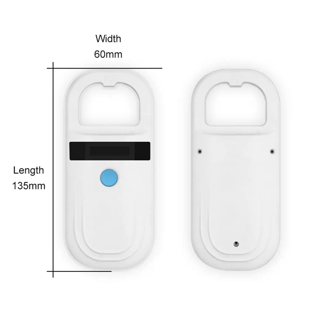 Portable Pet Scanner Pet ID Reader 134.2Khz Chip Transponder RFID Handheld USB Dog Cat Microchip Scanner