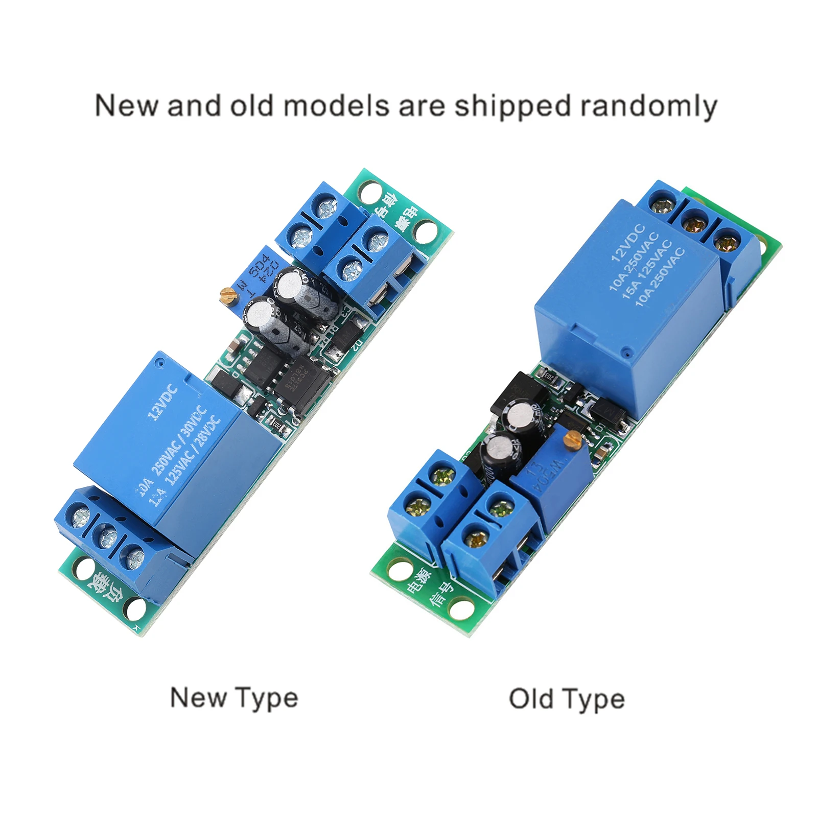DC12V segnale regolabile Trigger spegnimento ritardo Timer interruttore modulo relè