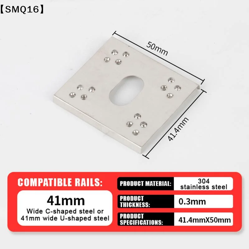 10/30/50pcs Solar Panel PV Grounding Clip Washer Spacer C-Shaped Solar Panel Grounding Clip Gasket Fit Photovoltaic Systems【SMQ】