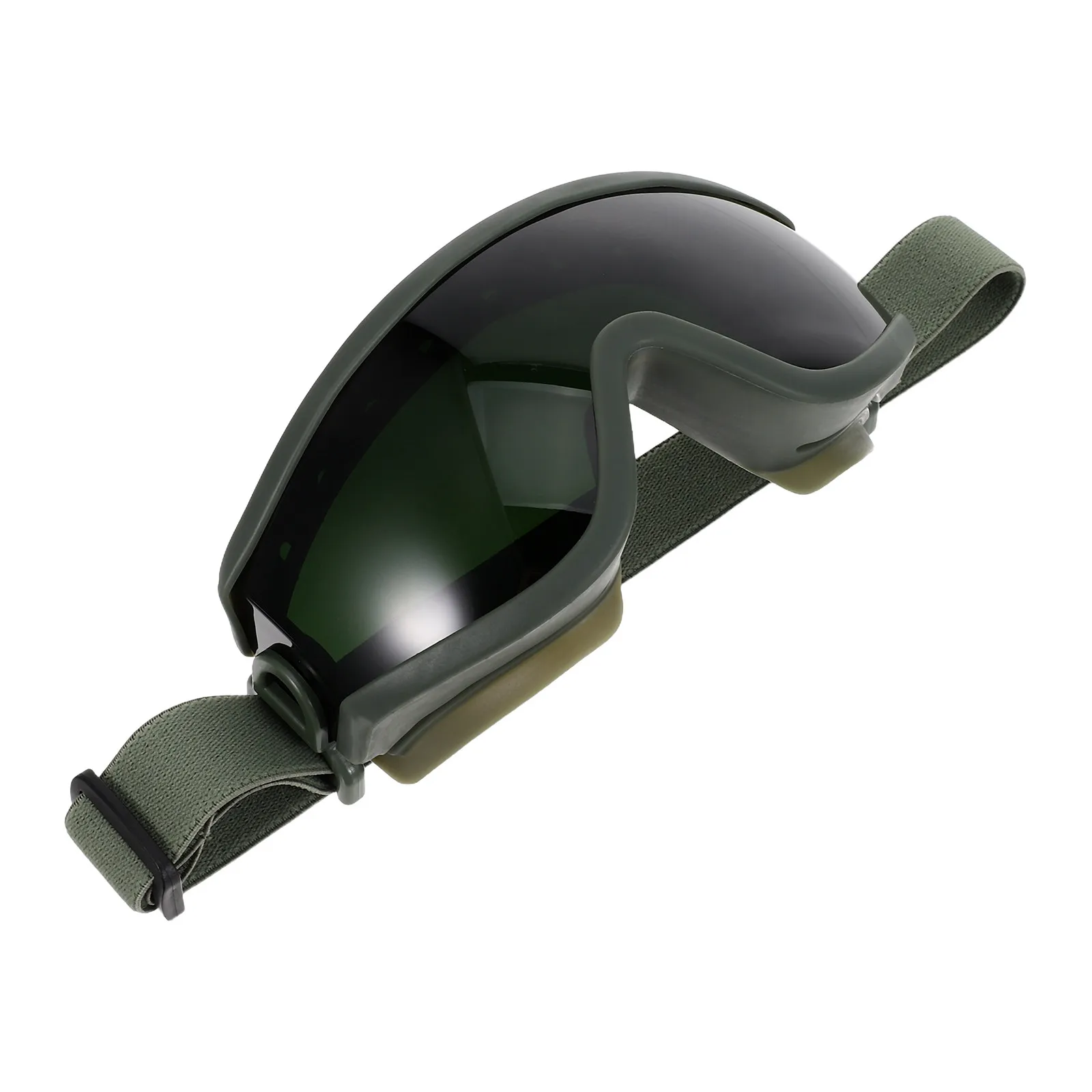 Wide Shade Dark Lens Welding Safety Goggles Brazing Flame Cutting Torch Adjustable Strap Welding Eye Protection Gear