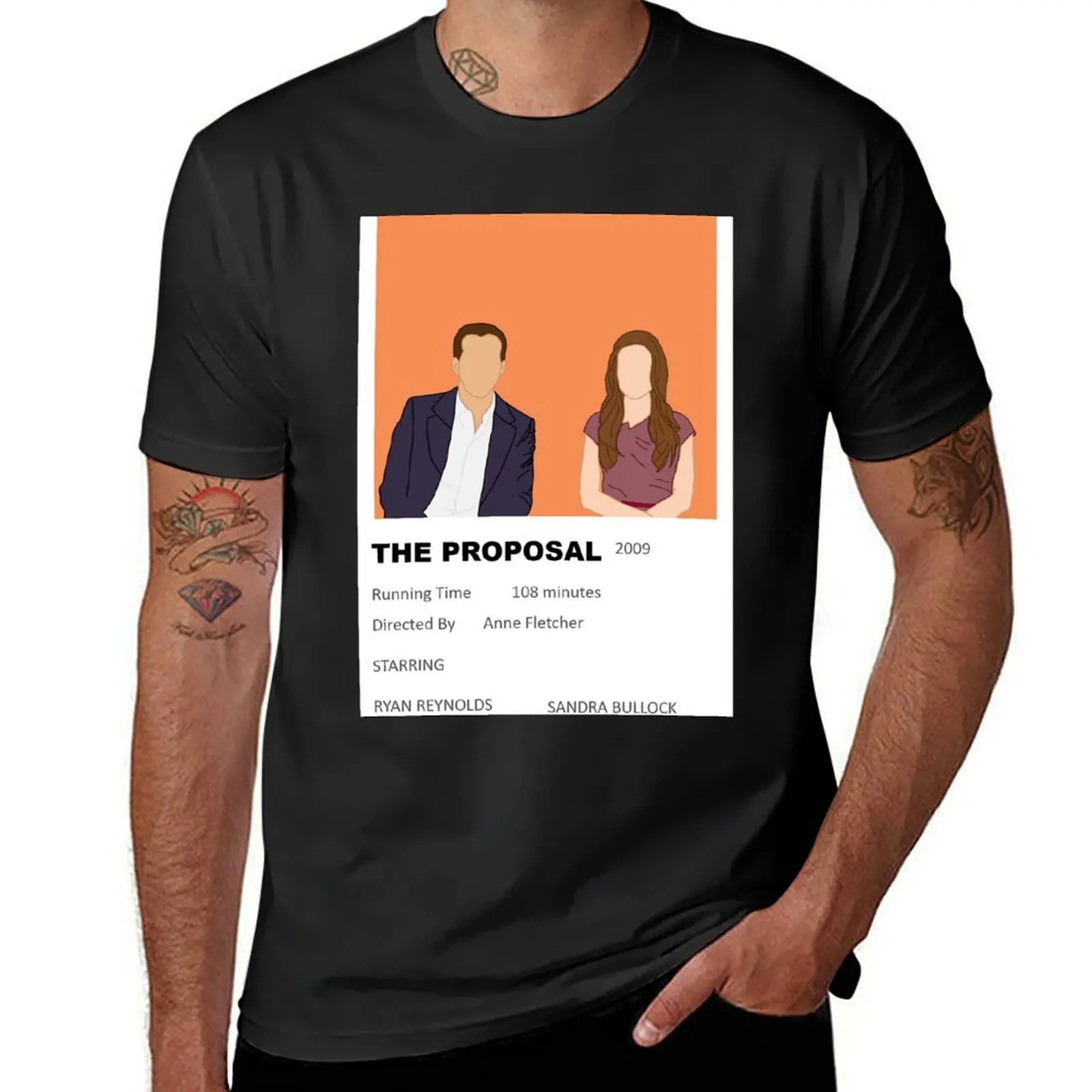 

The Proposal Minimalist Movie Poster T-Shirt sublime funny shirt cotton blanks animal prinfor boys men clothing