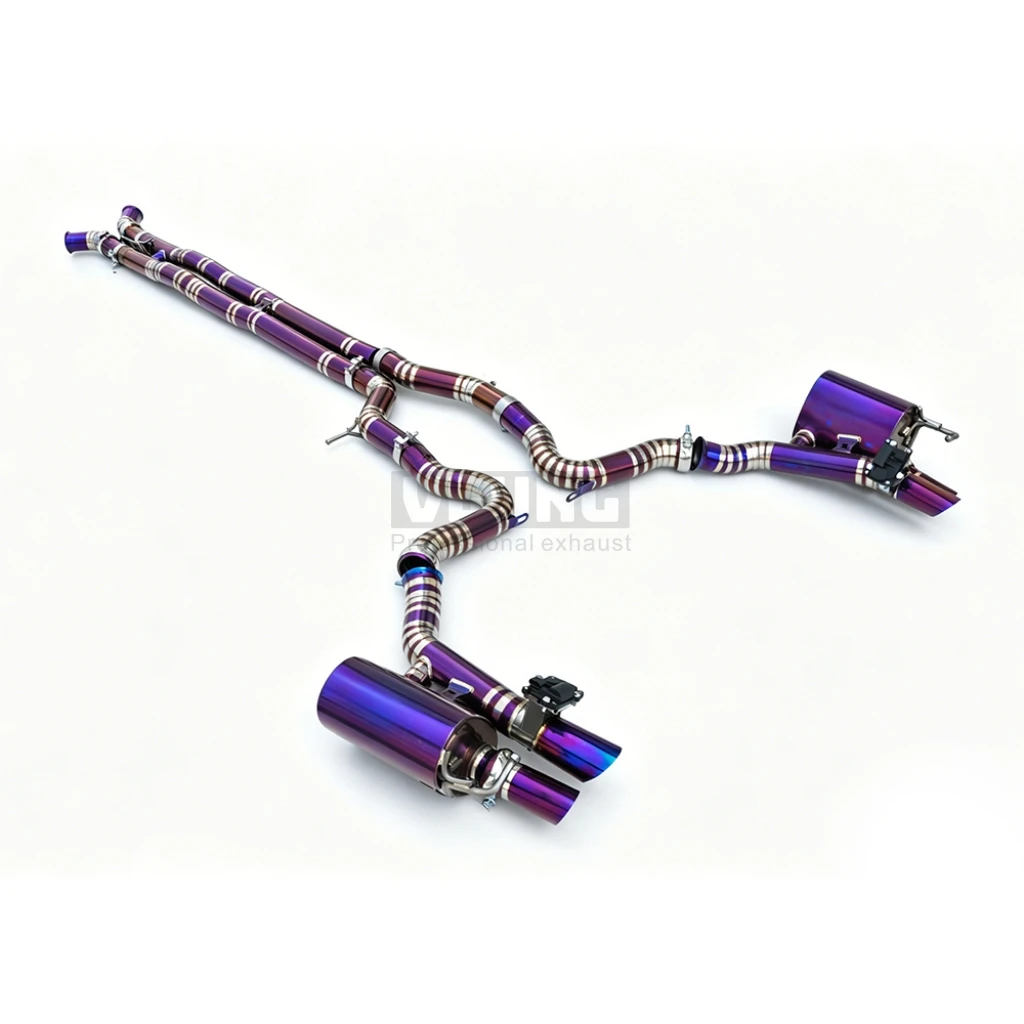 Titanium Lightweight Valve Exhaust for Bentley Continental GT 3rd Gen 4.0T 2017-2026 High Performance System