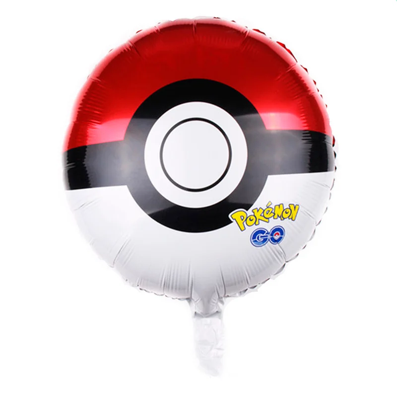 Pokemon balloon Pikachu Squirtle Bulbasaur Pikachu Human figure Aluminum balloon Decoration Supplies Kids Birthday Party Gift