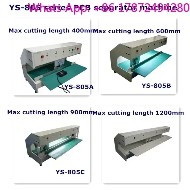 ual Slide Circular Blade PCB Depanelizer with Aluminum Base Board RF4 Copper Substrate Cutting Machine Separator
